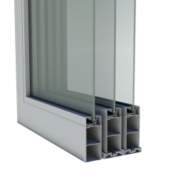 3000 Series – Non-Insulated Commercial Sliding Doors